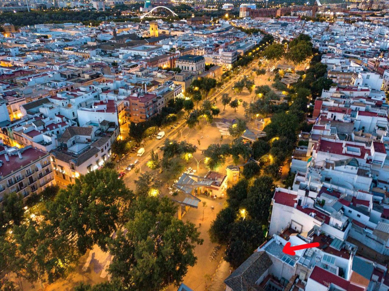 Palace House Hercules - Apartments Sevilla Exteriér fotografie
